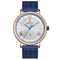 NAVIFORCE 3006 Waterproof Calendar Quartz Watch Mesh Steel Business Style Men Wrist Watch