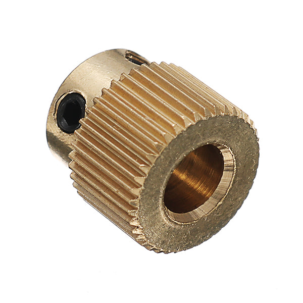 Creality 3D 5PCS 40 teeth 5mm Brass Extrusion Wheel Gear With M3 Screw For 3D Printer