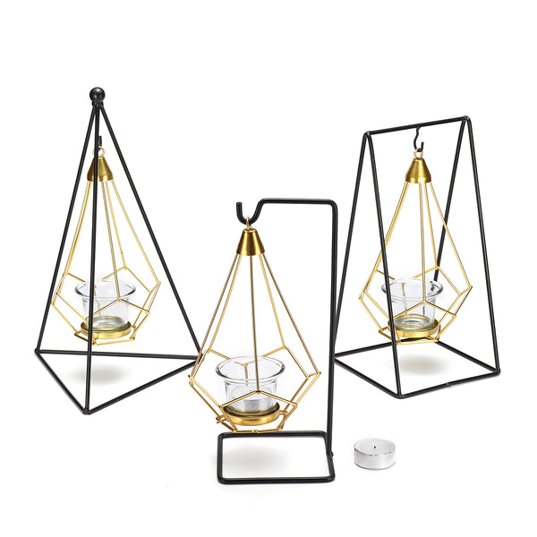 Creative Nordic Style Light Luxury Candle Holder Table Romantic Wedding Candlelight Dinner Props European Decorations