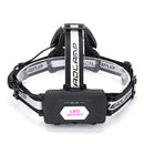 Elfeland 5000LM Headlamp Rechargeable Camping Lamp18650 Hunting Cycling Flashlight Bike Bicycle