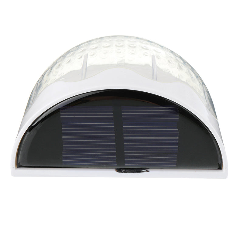 6 LED Solar Power Light Waterproof Warm Light Auto Light Control Outdoor Yard Garden Lawn Wall Lamp