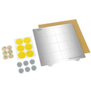 235*235mm Heated Bed Platform Hot Bed Steel Plate with Circular Magnet + Magnetic Sticker + PEI Sheet for 3D Printer