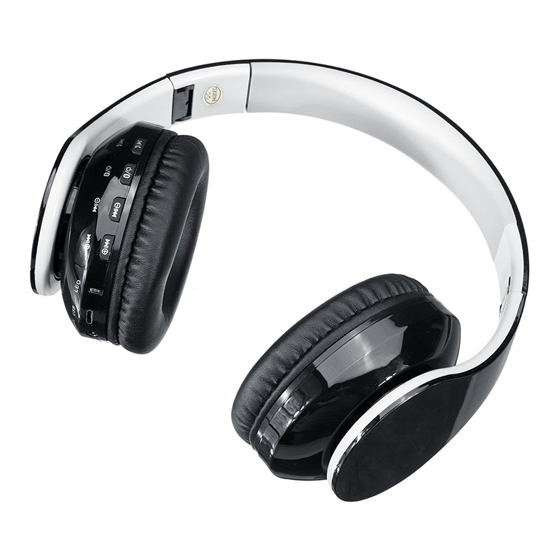 Foldable bluetooth 5.0 Wireless Stereo Headphone Noise Cancelling Handsfree Headset With HD Mic