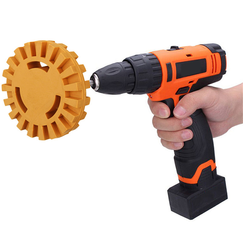 21mmx99mm Rubber Eraser Wheel Decal Removal Eraser Wheel 4 Inch Pneumatic Tools Rubber Replacement Accessories