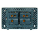 AC 110-250V Durable 118Type Brazil Chile Standard 1/2 Gang Wall Switch Ivory White Light Switch