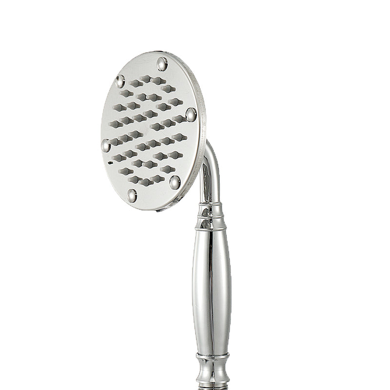 Stainless Steel Round Shape Silicone Water Outlet Bathroom Rainfall Shower Head