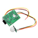 3pcs DC 12V 3-Wire Human Body Induction PIR IR Pyroelectric Infrared Sensor Module Relay Control Out