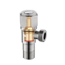 Stainless Steel Angle Valve 1/2" Kitchen Bathroom Toilet Water Faucet Shut Off Valve