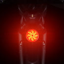 WEST BIKING 40LM IPX4 Waterproof COB Bike Tail Light 2 Modes USB Charging Warning Bike Light