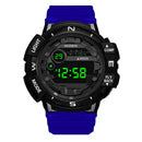 HONHX 81X-66F Men Watch Fashion Luminous Display Alarm Clock Digital Watch