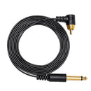 2m Right Angle Tattoo Machine Clip Cord DC OR RCA Cable Line Connector Supply
