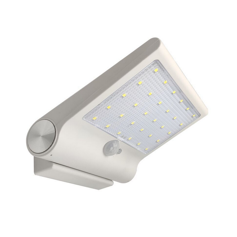 Solar Powered 30 LED PIR Motion Sesnor Waterproof Street Security Light Wall Lamp with Magnet Base for Outdoor Garden