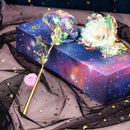 LED Galaxy Foil Rose Flower Valentine's Day Gift Romantic Crystals Rose With Box
