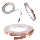6mmx20m Adhesive Copper Foil Tape EMI Shielding Guitar Slug and Snail Barrier