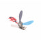 Debbie GT-B7 Metal Guitar Picks Holder with 3pcs Guitar Picks for Electric Acoustic Bass Guitar