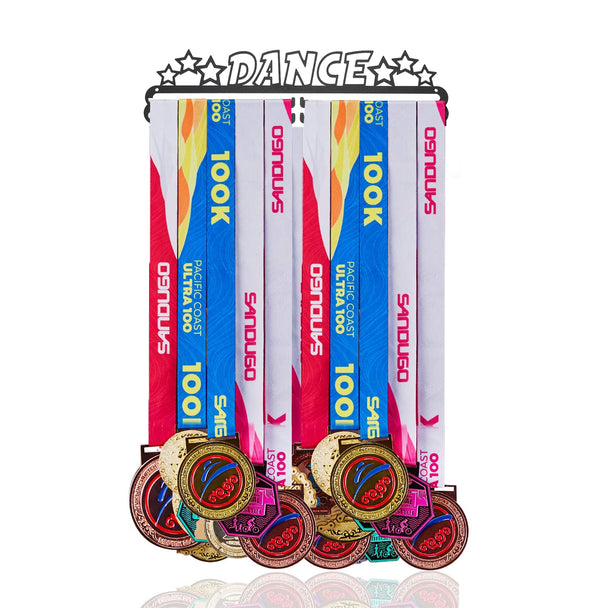 32 Medals Dance Sport Medal Hanger Metal Display Iron Rack Hook Holder Decorations