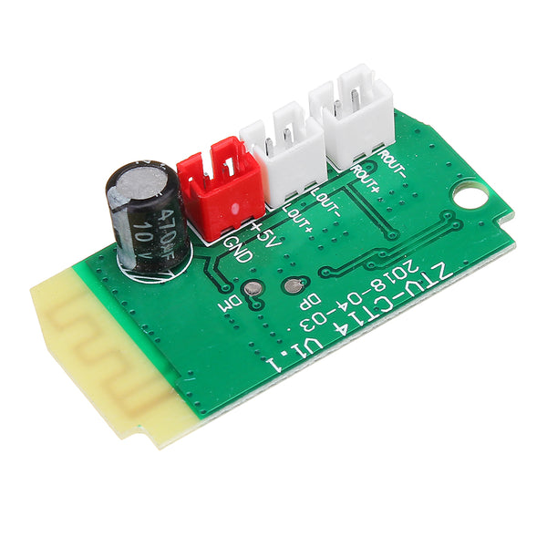 5pcs 3Wx2 Mini bluetooth Receiver Module With 4Ohm Speakers Power Amplifier Audio Board Decoding