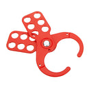 Industrial Safety Jaw Lock Durable Steel Lockout With Hook Security Hasp Padlock