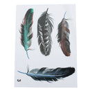 Imitation Feather Motorcycle Tank 3D Stickers Three Dimensional Decals
