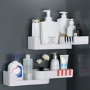 Rotatable Corner Bathroom Kitchen Storage Shelf Rack Holder Wall Shelves Mounted