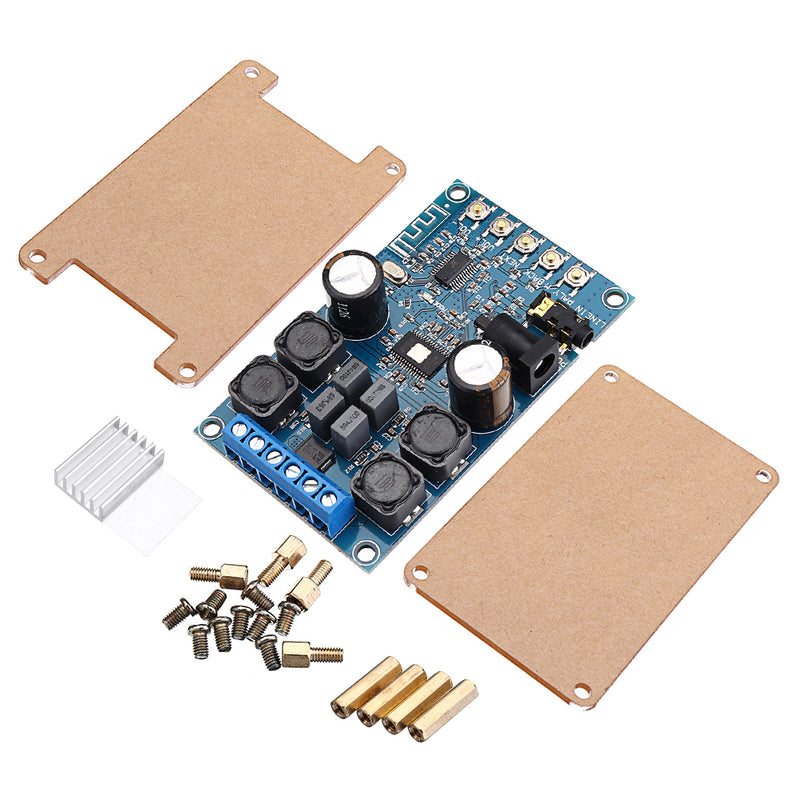 Dual Channel Digital bluetooth Amplifier Board Wireless BT 3.0/4.0/4.1 Audio Amp Board Without Niose 50W+50W