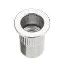 Suleve MXSR1 50Pcs Thread Rivet Nut 304 Stainless Steel Riveter Rivnut Insert Nutsert M3/M4/M5/M6