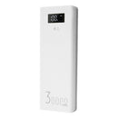 Bakeey DIY 30000mAh Portable Fast Charging LED Lighting Power Bank Case For iPhone X XS HUAWEI P30 XIAOMI MI8 MI9 S10 S10+