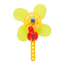 Handheld Manual Fan Gear Drive 5 Speed DIY Mechanical Explore Science Model Toy Kit