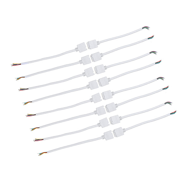 10PCS 15CM 5PIN Male/Female Connector Wire for RGBW Full Color LED Strip Light