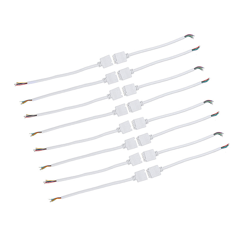 10PCS 15CM 5PIN Male/Female Connector Wire for RGBW Full Color LED Strip Light