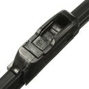 Pair 21 inch 19 inch J-Hook Car Wind Shield Wiper Blade Bracketless Black Universal