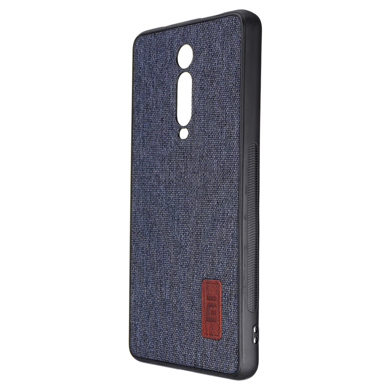 Bakeey Luxury Fabric Splice Soft Silicone Edge Shockproof Protective Case For Xiaomi Mi 9T / Xiaomi Mi 9T PRO / Xiaomi Redmi K20 / Redmi K20 PRO
