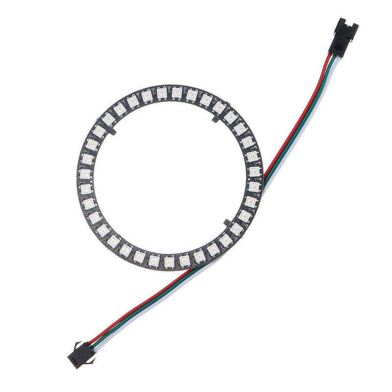 WS2812B 35 Bits 5050 RGB DIY LED Module Strip Ring Light with Integrated Drivers  Board DC5V