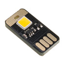 4PCS Warm White 0.6W USB Touch Dimming Switch Mobile Power Camping LED Rigid Strip Night Lamp DC5V