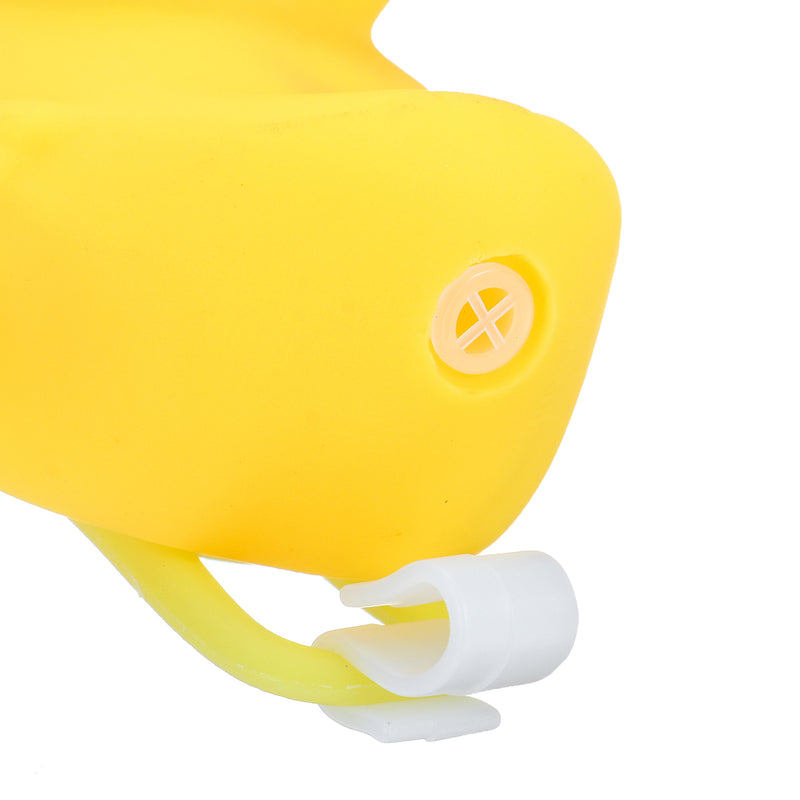 Broken Wind Yellow Duck Bell Horn & Helmet Hat For MTB Bike Motocycle Handlebar