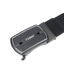 TUSHI 125cm x 3.4cm Punch Free Automatic Quick Release Buckle Tactical Belt Casual Belts