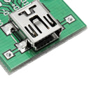 30pcs USB To DIP Female Head Mini-5P Patch To DIP 2.54mm Adapter Board