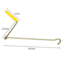 Crank Scissor Handle Tool Car Repair Jack Handle Wrench