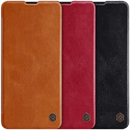 NILLKIN Flip Bumper Shockproof Card Slot Holder Full Cover PU Leather Vintage Protective Case for Samsung Galaxy A71 2019