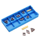 Machifit 7pcs Carbide Insert Set for 10mm Shank Turning Tool Holder