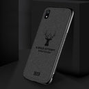 BAKEEY Deer Classic Canvas Cloth Shockproof Protective Case for Xiaomi Redmi 7A