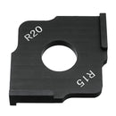 2pcs Radius Quick Jig R15 R20 R25 R30 Woodworking Router Table Jig Corner Template Tools