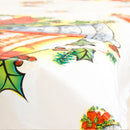 1PC 110x180cm Rectangular Disposable Table Cloth Christmas Tablecloth Printed Table Cover New Year