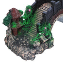 Aquarium Resin Bridge Landscape Pavilion Tree Fish Tank Ornament Decoration