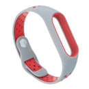Bakeey Double Color Polka Dot Replacement Silicone Wrist Strap for XIAOMI Miband 2