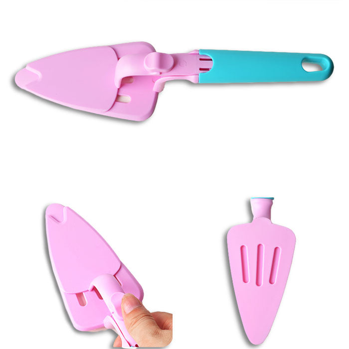 Honana Pushable Cake Scoop Cake Shovel Creative Gadget To Move Cake Scoop Removable Washable