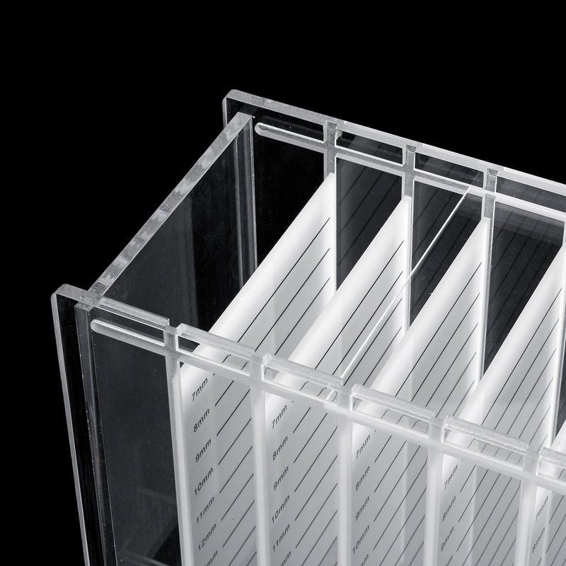 8 Layers Makeup Display Container Eyelashes Storage Box Acrylic Pallet Lash Holder