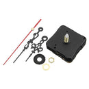 5Pcs 20mm Shaft Length DIY Silent Quartz Clock Movement Mechanism Replacement Repair Kit
