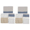1.5m/1.8m 4 pcs Cotton Bedding Set Pillowcase Quilt Duvet Cover Flat Sheet Elegent Noble Bedding
