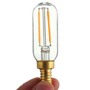 E14 E12 T25 2W Warm White COB LED Tubular Retro Edison Incandescent Light Bulb AC110V/220V